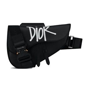 Dior x Shawn Stussy Saddle Bag Crossbody